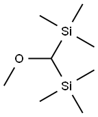 Methoxymethylenebis(trimethylsilane) Struktur