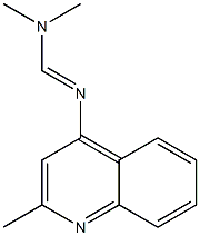 N1,N1-Dimethyl-N2-(2-methyl-4-quinolyl)formamidine Struktur