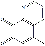 5-Methylquinoline-7,8-dione Struktur