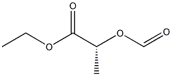 [R,(+)]-2-(Formyloxy)propionic acid ethyl ester Struktur