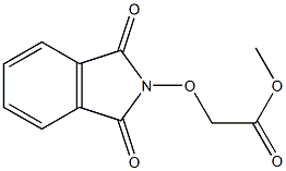 (1,3-Dioxoisoindolin-2-yloxy)acetic acid methyl ester Struktur