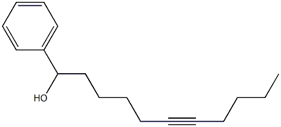 11-Phenyl-5-undecyn-11-ol Struktur