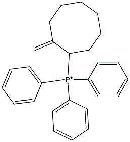 Triphenyl(2-methylenecyclooctan-1-yl)phosphonium Struktur