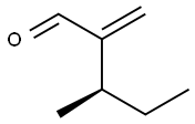 [R,(-)]-3-Methyl-2-methylenevaleraldehyde Struktur