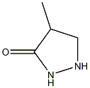 4-Methylpyrazolidin-3-one Struktur