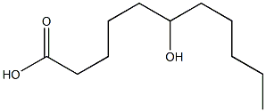 6-Hydroxyundecanoic acid Struktur