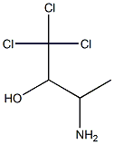 3-Amino-1,1,1-trichloro-2-butanol Struktur