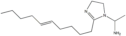 1-(1-Aminoethyl)-2-(5-decenyl)-2-imidazoline Struktur