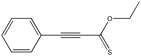 Phenylthiopropiolic acid ethyl ester Struktur