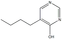 5-Butyl-4-pyrimidinol Struktur