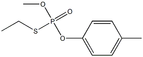 Thiophosphoric acid S-ethyl O-(4-methylphenyl)O-methyl ester Struktur