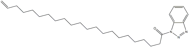 1-(1-Oxo-21-docosenyl)-1H-benzotriazole Struktur