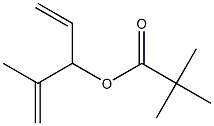 Pivalic acid 2-methyl-1,4-pentadien-3-yl ester Struktur