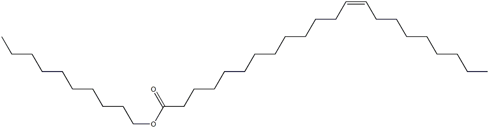 Erucic acid decyl ester Struktur