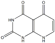 Pyrido[2,3-d]pyrimidine-2,4,5(1H,3H,8H)-trione Struktur