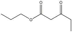 3-Oxovaleric acid propyl ester Struktur