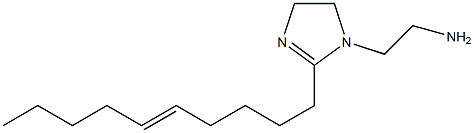 1-(2-Aminoethyl)-2-(5-decenyl)-2-imidazoline Struktur