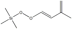 (1E)-1-[(Trimethylsilyl)peroxy]-3-methyl-1,3-butadiene Struktur