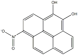 1-Nitropyrene-4,5-diol Struktur