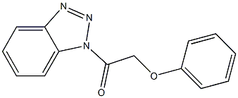 1-(Phenoxyacetyl)-1H-benzotriazole Struktur