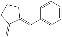 [(2-Methylenecyclopentylidene)methyl]benzene Struktur