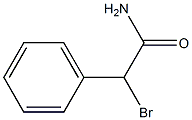 2-Phenyl-2-bromoacetamide Struktur