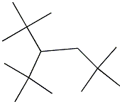 3-tert-Butyl-2,2,5,5-tetramethylhexane Struktur