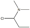 N-(1-Chloropropyl)dimethylamine Struktur