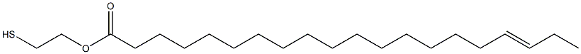 17-Icosenoic acid 2-mercaptoethyl ester Struktur