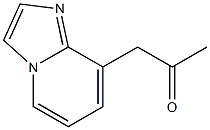 8-(2-Oxopropyl)imidazo[1,2-a]pyridine Struktur