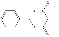 Fluoro(nitro)acetic acid benzyl ester Struktur