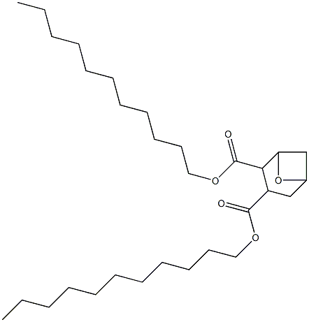 7-Oxabicyclo[3.1.1]heptane-2,3-dicarboxylic acid diundecyl ester Struktur