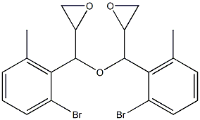 2-Bromo-6-methylphenylglycidyl ether Struktur