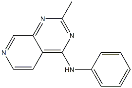 2-Methyl-4-(phenylamino)pyrido[3,4-d]pyrimidine Struktur