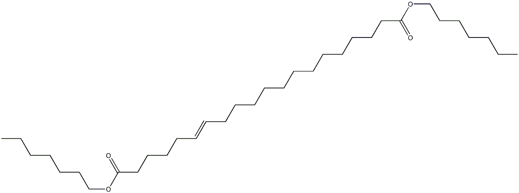 6-Icosenedioic acid diheptyl ester Struktur