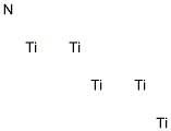 Pentatitanium nitrogen Struktur