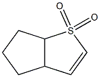 3a,5,6,6a-Tetrahydro-4H-cyclopenta[b]thiophene 1,1-dioxide Struktur