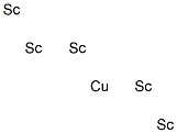 Pentascandium copper Struktur