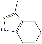 4,5,6,7-Tetrahydro-3-methyl-1H-indazole Struktur