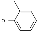 2-Methylphenolate Struktur