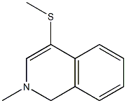 2-Methyl-4-methylthio-1,2-dihydroisoquinoline Struktur