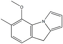 5-Methoxy-6-methyl-9H-pyrrolo[1,2-a]indole Struktur