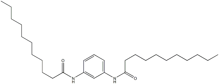 N,N'-Bis(1-oxoundecyl)-m-phenylenediamine Struktur