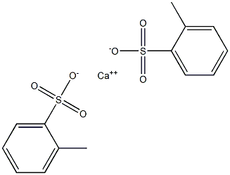 Bis(o-toluenesulfonic acid)calcium salt Struktur