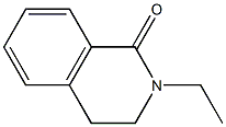 3,4-Dihydro-2-ethylisoquinolin-1(2H)-one Struktur