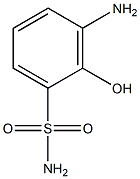 3-Amino-2-hydroxybenzenesulfonamide Struktur