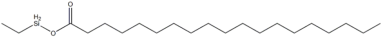 Nonadecanoic acid ethylsilyl ester Struktur