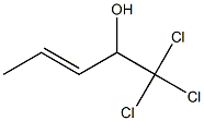 5,5,5-Trichloro-2-penten-4-ol Struktur