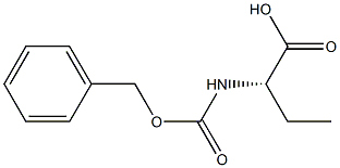 (S)-2-(Benzyloxycarbonylamino)butanoic acid Struktur