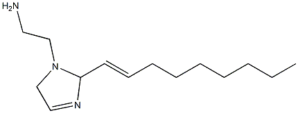 1-(2-Aminoethyl)-2-(1-nonenyl)-3-imidazoline Struktur